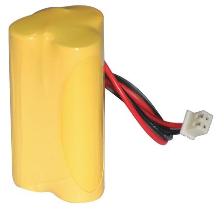 Lumapro Battery, NiCad, DC3.6V, 300mAh 48H467