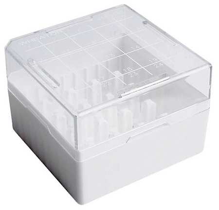 WHEATON Freezer Box, White, PK10 W651702-W