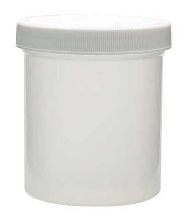 WHEATON Plastic Jar, 500mL, PK24 W209904