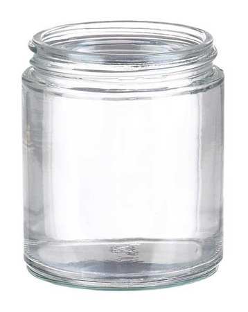 WHEATON Glass Jar, 4 oz, PK24 W216920