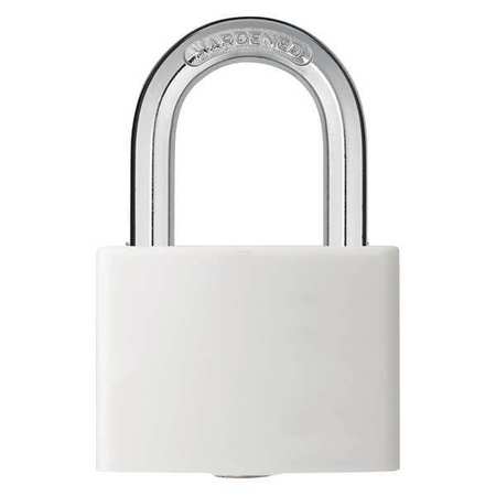 ZORO SELECT Lockout Padlock, KA, White, 2"H, PK6 48JR59