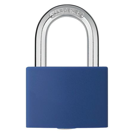 ZORO SELECT Lockout Padlock, KA, Blue, 2"H, PK3 48JR55