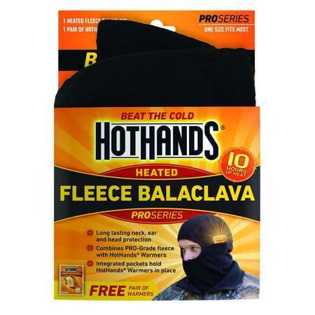 Hothands Balaclava, Fleece, Black, Universal BALACLAVABLK