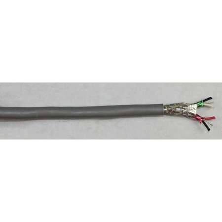 BELDEN Multi-Conductor, 24 AWG, Silver, 0.343 in. 8162 0601000