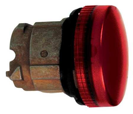 SCHNEIDER ELECTRIC Pilot Light, Red, LED ZB4BV043S
