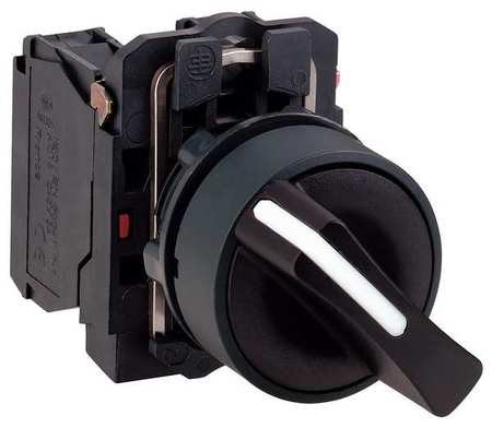 SCHNEIDER ELECTRIC Non-Illum Selectr Swtch, 22mm, 2 Pos, Lever XB5AD25