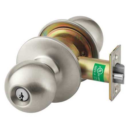 YALE Knob Lockset, Mechanical, Entrance, Grd. 1 CA5407CK x 630