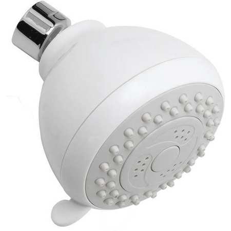 TRIDENT Fixed, Shower Head, White, Wall 48LX90