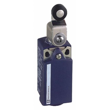 TELEMECANIQUE SENSORS Limit Switch, Roller Lever, Rotary, 1NC/1NO, 3A @ 240V AC XCKP2118P16