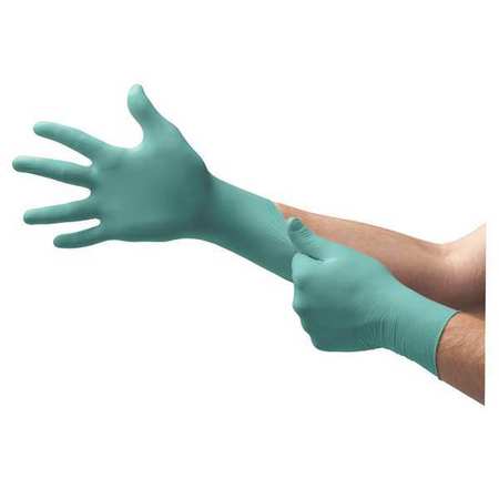 Ansell NeoPro, Neoprene Disposable Gloves, 5.1 mil Palm, Neoprene, Powder-Free, XS, 100 PK, Green NPG-888