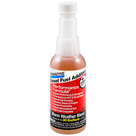 Stanadyne Diesel Fuel Additive, 8oz., Bottle, Gravity 0.86 43568P