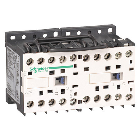 SCHNEIDER ELECTRIC IEC Magnetic Contactor, 3 Poles, 110 V AC, 9 A LC2K0910F7
