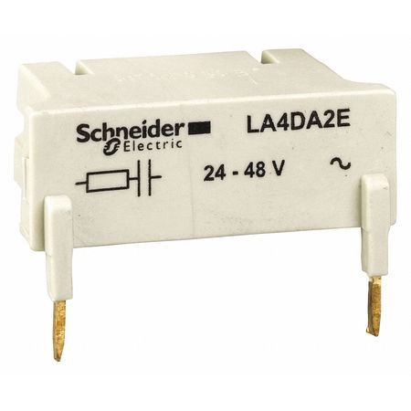 SCHNEIDER ELECTRIC Contactor+Relay Suppressor Lc1+Lp1 LA4DA2E