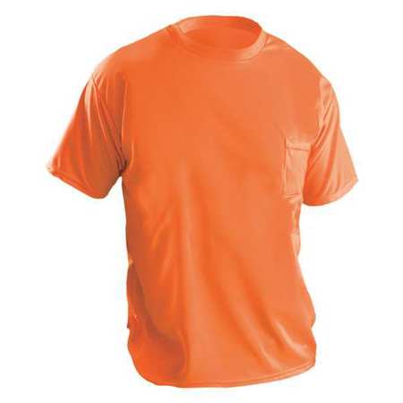 Occunomix Large T-Shirt, Hi-Vis Orange LUX-XSSPB-OL