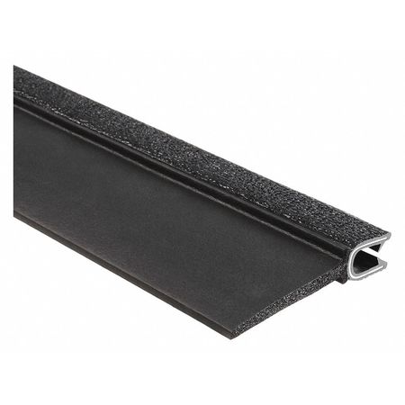 TRIM-LOK Flap Seal, EPDM, 25 ft Length, 2-7/16" Overall Width, Style: Trim with a Side Flap 6B350B2X1/4C-25