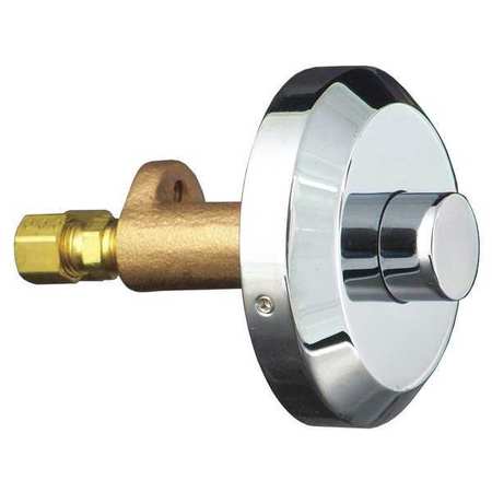 ZURN Push Button Assembly, 1-1/2 in.Size, Brass PH6000-HYLP-MBP