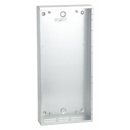 SQUARE D Enclosure box, NQ and NF panelboards, NEMA 1, blank end walls, 20in W x 44in H x 5.75in D MH44BE