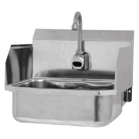 SANI-LAV Hand Sink, 15-1/4 in. W, Battery Sensor ESB2-607L-0.5