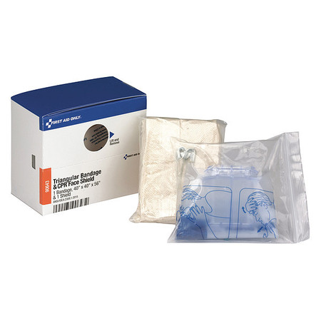 FIRST AID ONLY First Aid First Aid Kit Refill, Paperboard, 1 Person 90643