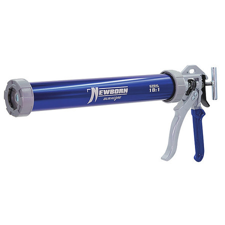 Newborn Caulk Gun, Blue, Aluminum, 24 oz 620-AL-BLUE