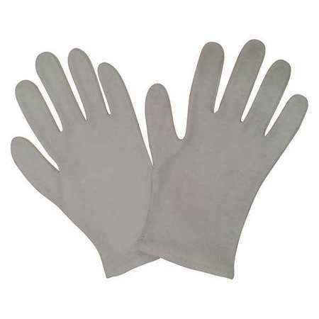 Condor Inspection Gloves, Cotton, White, MenL, PK12 48UR57