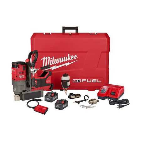 Milwaukee Tool M18 FUEL 1-1/2" Lineman Magnetic Drill High Demand Kit 2788-22HD