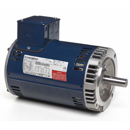 MARATHON MOTORS 3-Phase General Purpose Motor, 5 HP, 182TC Frame, 230/460V AC Voltage, 3,500 Nameplate RPM 182TTDBD6004