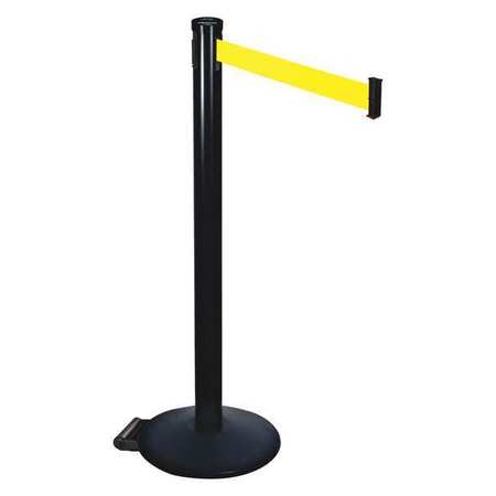 RETRACTA-BELT Barrier Post, 2 in. Belt W, 10 ft. Belt L 305BA-FY