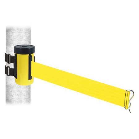 Retracta-Belt Belt Barrier, Ylw, Wall Mt, Ylw Belt, 10ft L WH700YW-YW-V