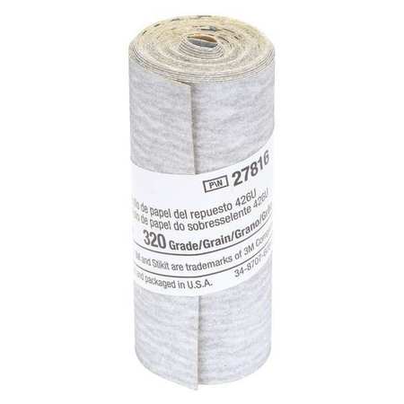 3M Refill Roll, 100 ft. L x 2-1/2in, 320 Grit 7100143208