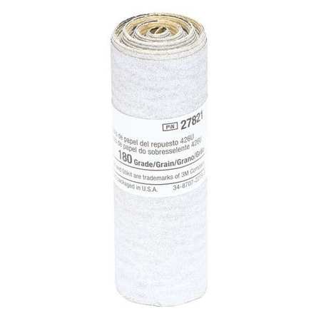 3M Refill Roll, 85 ft. L x 3-1/4in., 180 Grit 7000045205