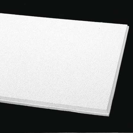 Armstrong World Industries Dune Ceiling Tile, 24 in W x 48 in L, Beveled Tegular, 9/16 in Grid Size, 8 PK 1852A