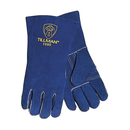 TILLMAN Stick Welding Gloves, Cowhide Palm, L, PR 1080