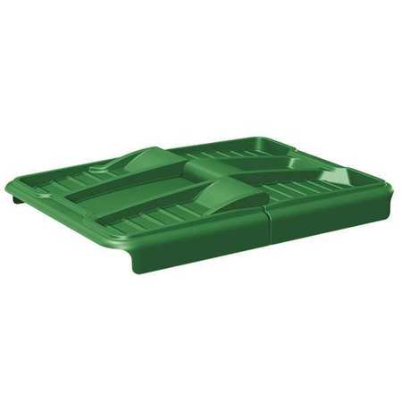 CORTECH Cube Truck Lid, Green, 30"Wx53"Lx6"H, HDPE CC720L