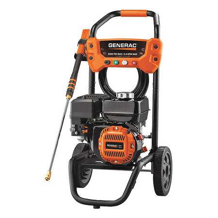 Generac Medium Duty 2500 psi 2.4 gpm Cold Water Gas Pressure Washer 6921