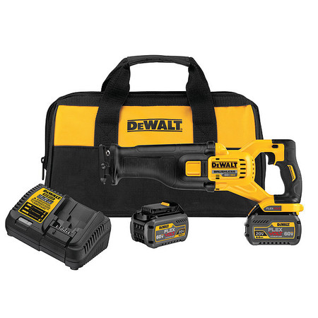 Dewalt FLEXVOLT Cordless ReciprocatIng Saw Kit, 60.0V DCS388T2