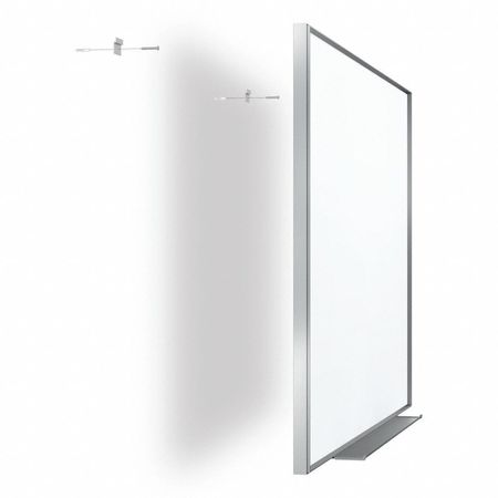 Quartet 36"x48" Magnetic Steel Whiteboard, Aluminum Frame NA4836F