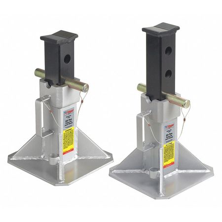 Otc Jack Stands, Steel, Pin Style, 22 tons, PK2 1780
