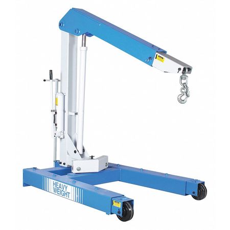 OTC Mobile Floor Crane, Steel, 6000 lb. 1813