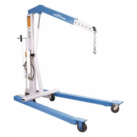 OTC Mobile Floor Crane, Steel, 4400 lb. 1820