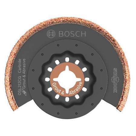 BOSCH Oscillating Blade, 4 in. L, Grout Removal OSL212CG