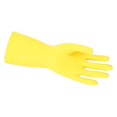 Mcr Safety 12" Chemical Resistant Gloves, Natural Rubber Latex, L, 12PK 5290