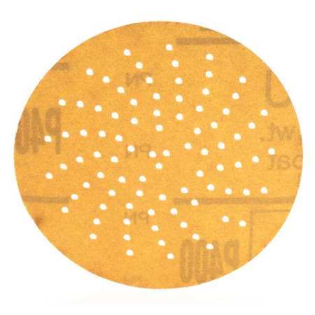 3M Sanding Disc, Gold, 400, 3 in., PK100 7000144085