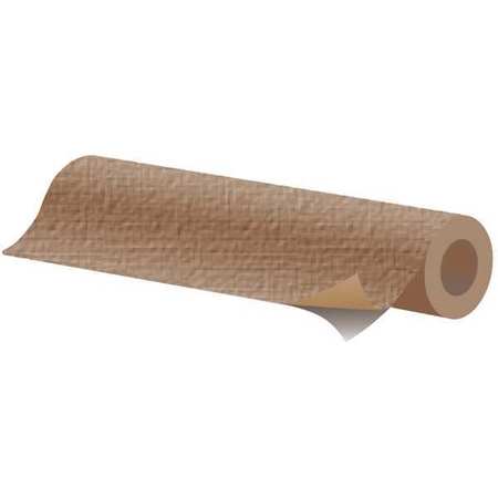 ZORO SELECT Fiberglass Fabric, 18 ft L, 20 in W, 0.01 in Thick, Acrylic Adhesive Backing, Tan 402X-100A-2006