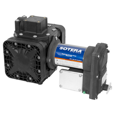 FILL-RITE Fuel Transfer Pump, 12V DC, 13 gpm Max. Flow Rate , 1/4 HP, Polypropylene, 1 in NPT Inlet SS415BEXPX670