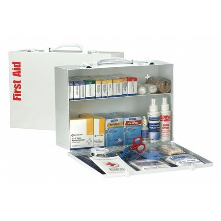 First Aid Only Bulk First Aid Cabinet, Metal, 75 Person 90572
