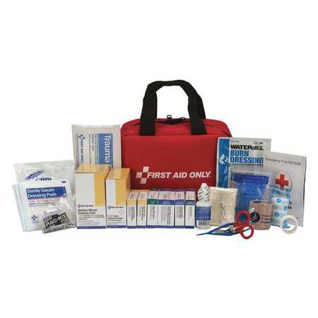 FIRST AID ONLY Bulk First Aid kit, Fabric, 50 Person 90599