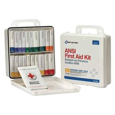 First Aid Only Unitized First Aid kit, Plastic, 50 Person 90601