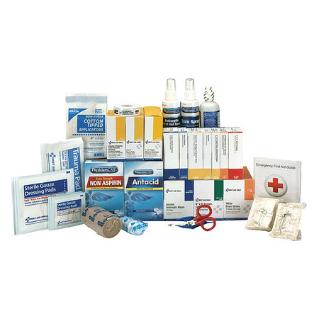 FIRST AID ONLY Bulk First Aid Kit Refill, Cardboard, 100 Person 90620