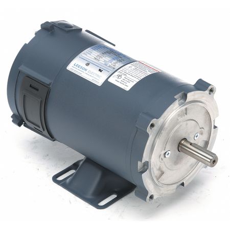 Leeson DC Permanent Magnet Motor, 20.0A, 24VDC 108051.00